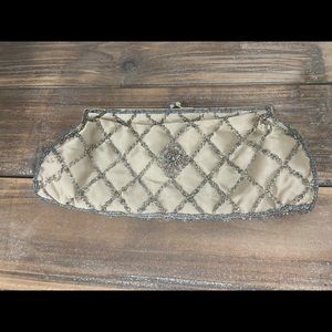 Carlo Fellini beaded clutch